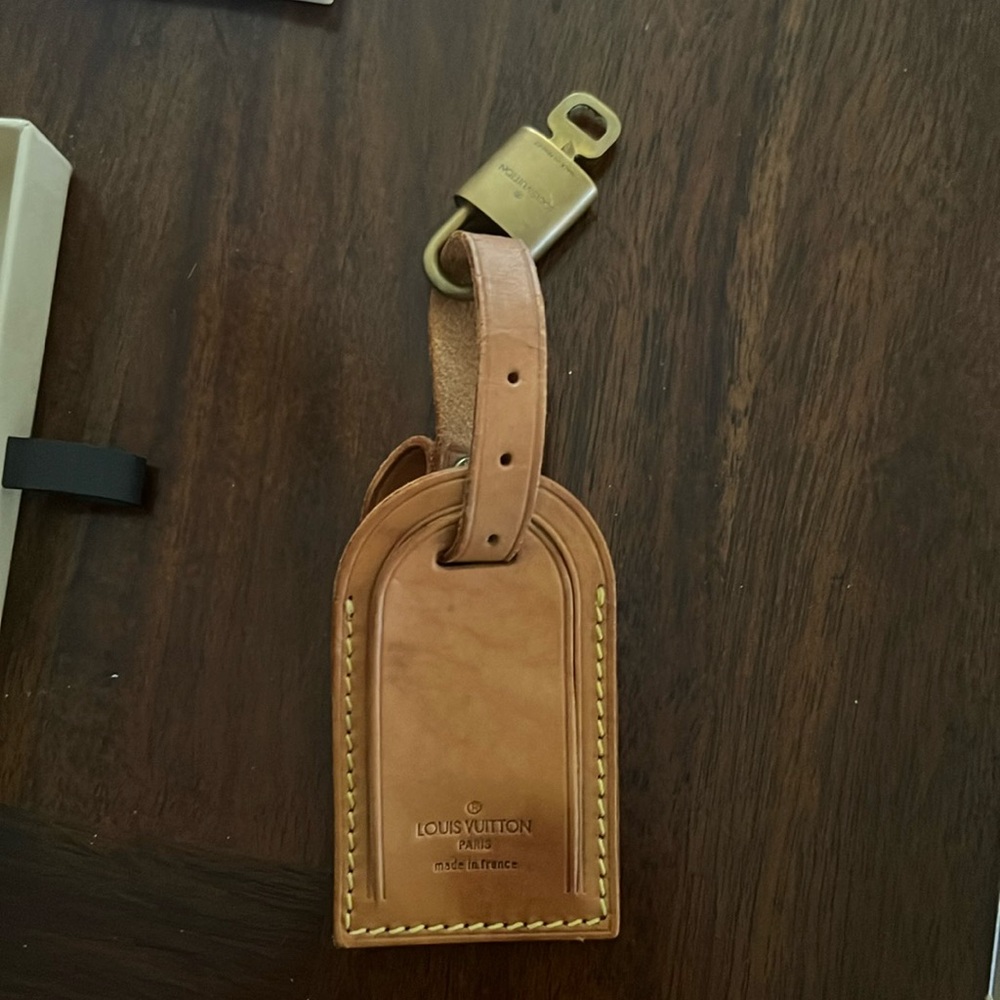Louis Vuitton luggage tag